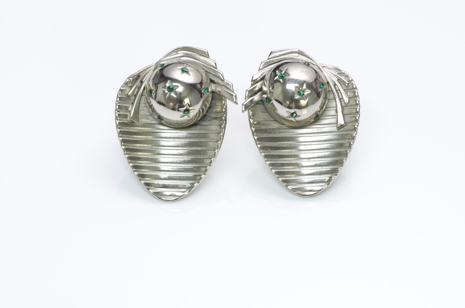 Zoe Coste Paris Silver Tone Constellation Earrings