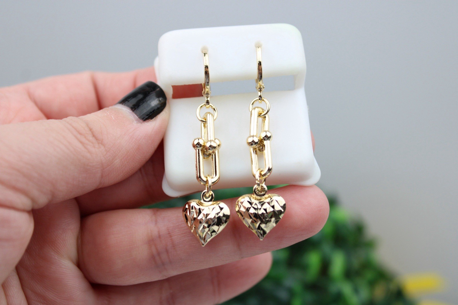 High Quality gold plated earrings/ Aretes En Oro Laminado De Buena Calidad