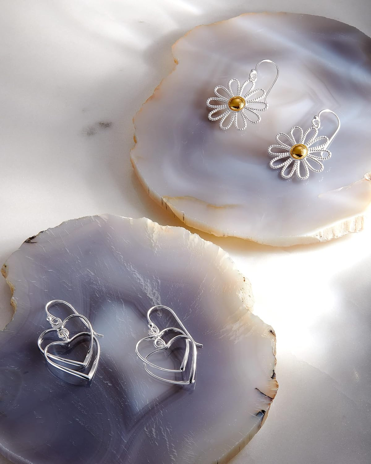 Boho Earrings for Women Dangling | Flower Earrings | Heart Earrings | Tassel Ear