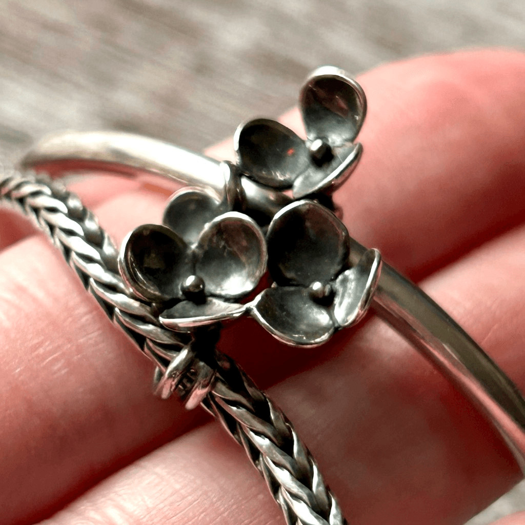 TROLLBEADS Blooming Katniss Silver Pendant LAA 925S NEW w Tags