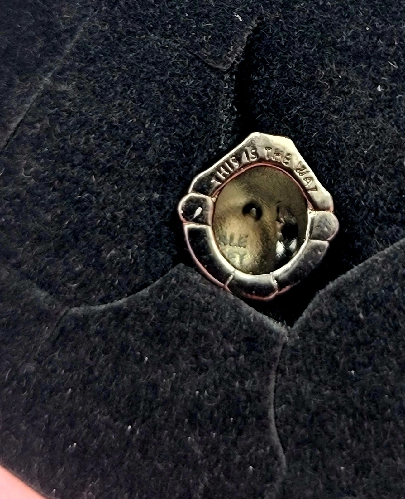 Pandora 925 Disney Star Wars Mandalorian Helmet Charm w/ Box B96