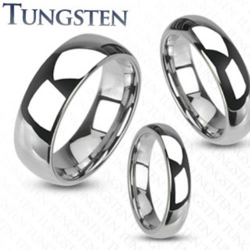 Tungsten Wedding Ring Band Size 4.5,5,5.5,6,6.5,7,7.5,8,9,10,11,12,13,14 (f35)