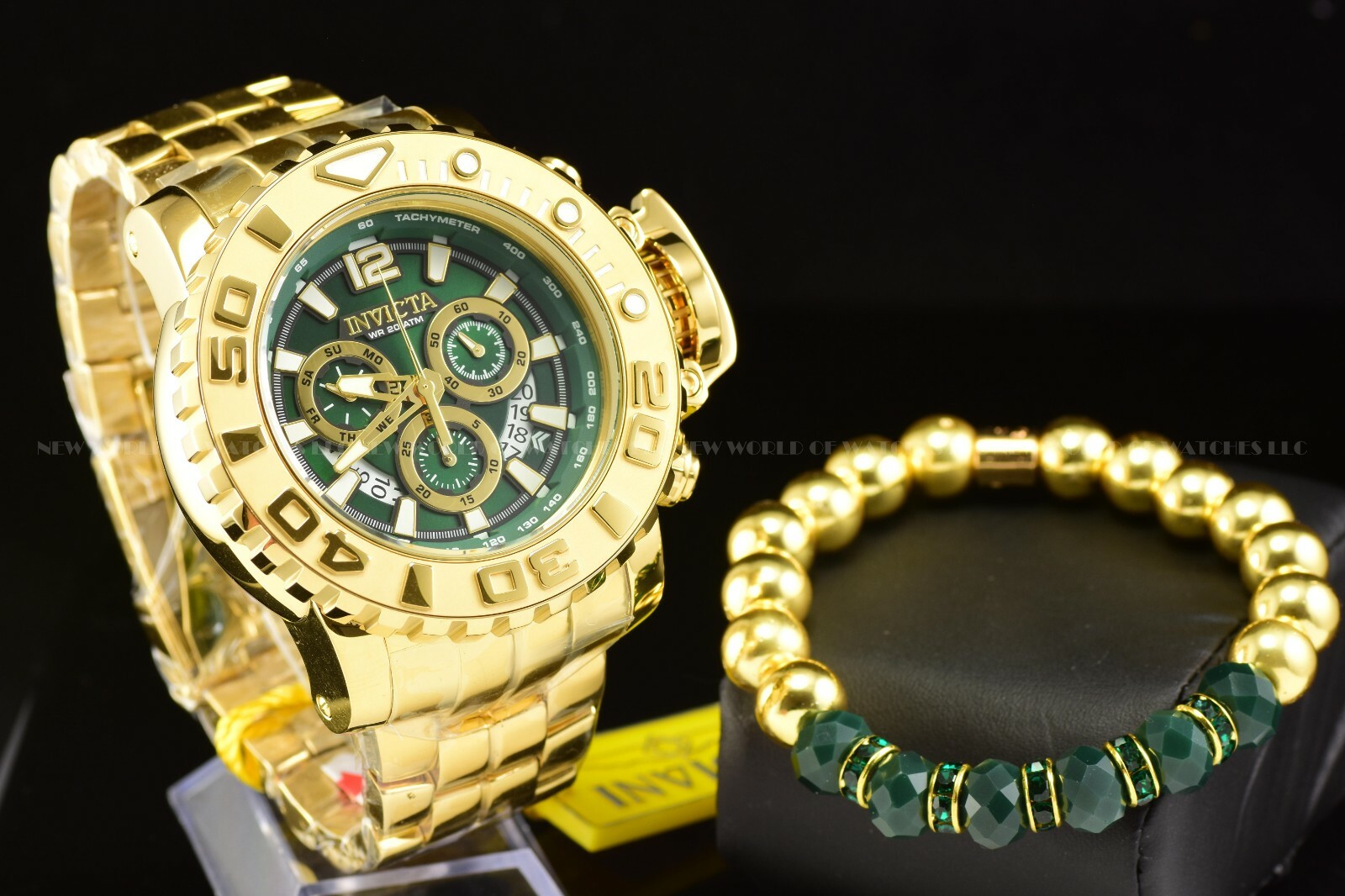 Beads Bracelet Handmade Jewelry Matching Invicta Sea Hunter 31427 Bracelet only