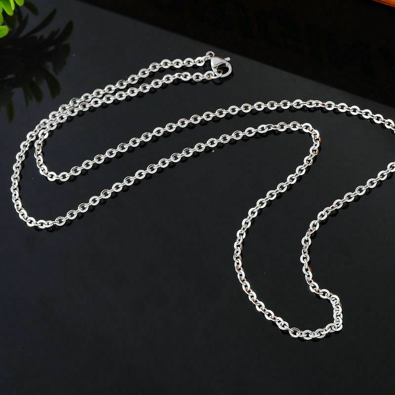 LARGE 3D CROSS CRUCIFIX JESUS SAINT bible pendant SILVER 22″ necklace chain men