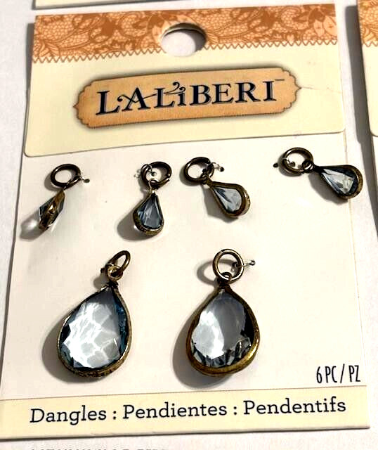 Laliberi Dangles Charms for jewelry making necklace earrings 2014 lot of 4 sets