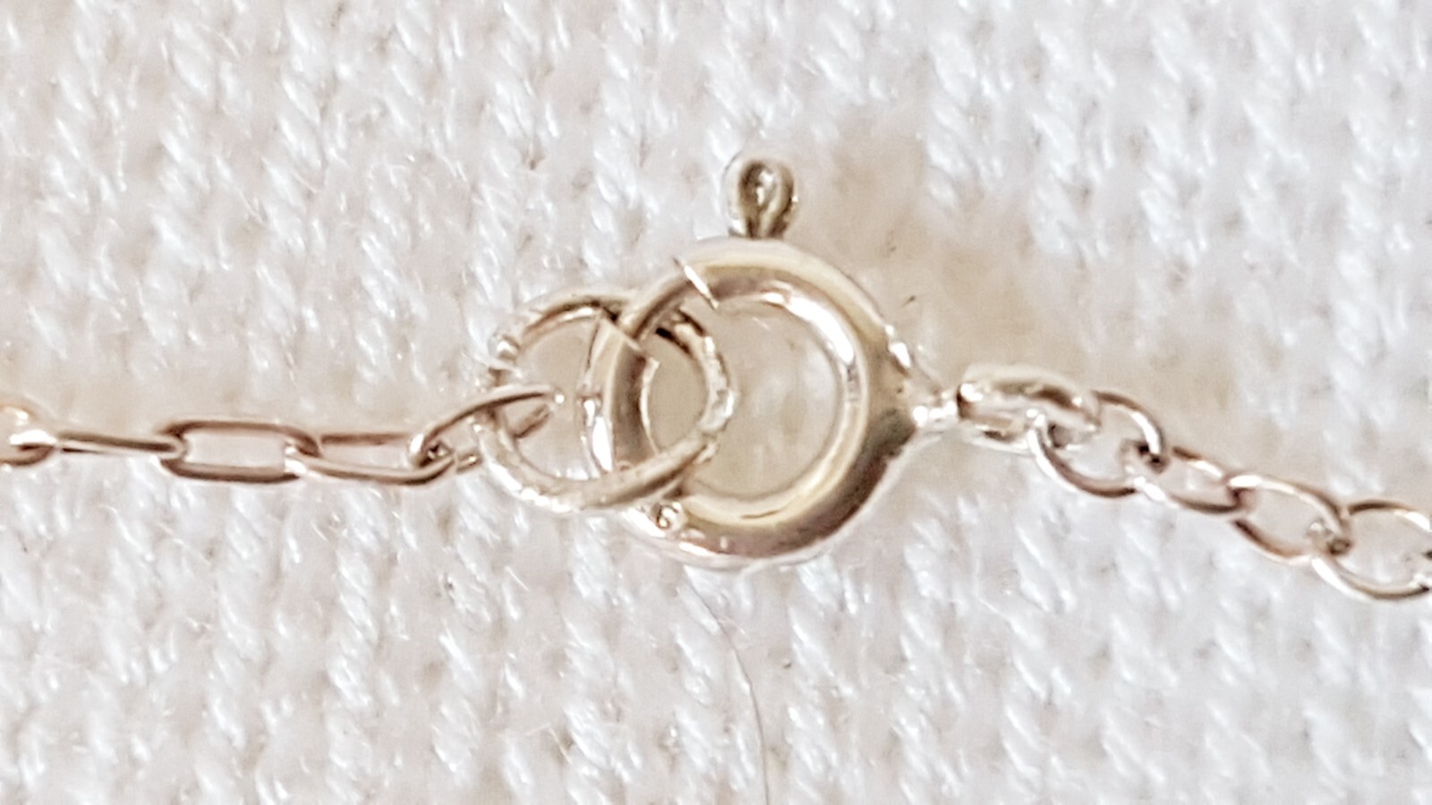 Bracelet ~ Chain with Heart & Circle Charm ~ Hallmarked 925 Silver ~ 18.5cm Long