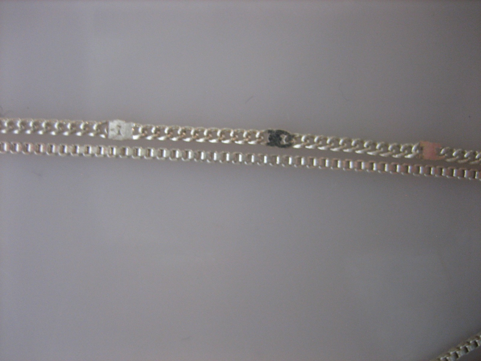 Jenny Bird Silver Tone Two Strand Teardrop Pendant 18″ Necklace