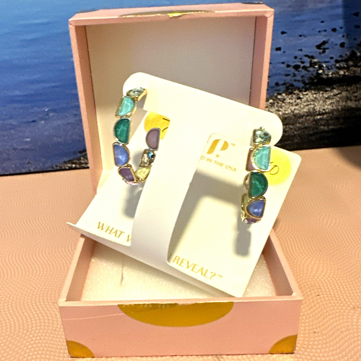 Gold Plated JC Santorini Bloom ER64162