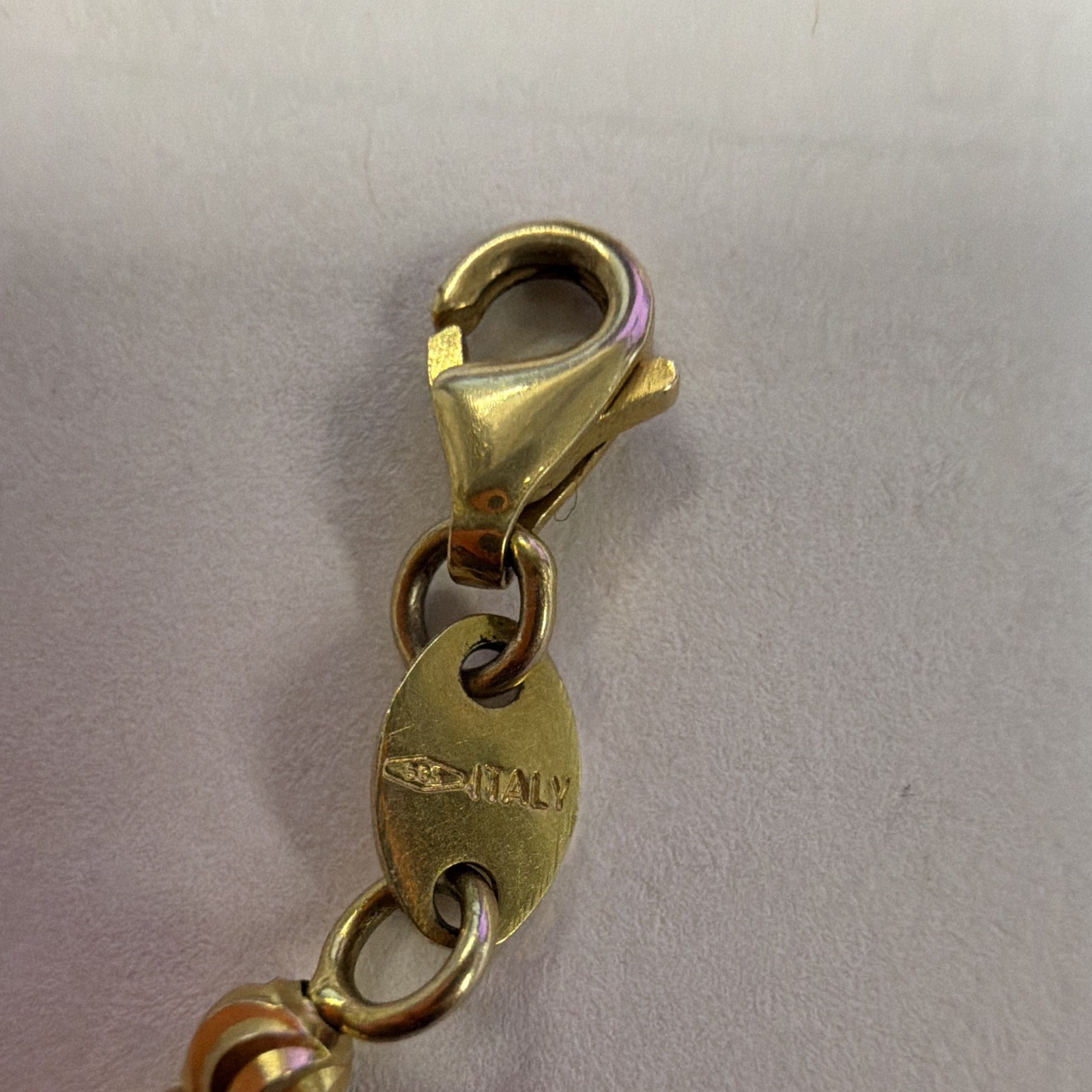 Jacoje 14k gold 3mm moon cut chain 12grams 20 inches