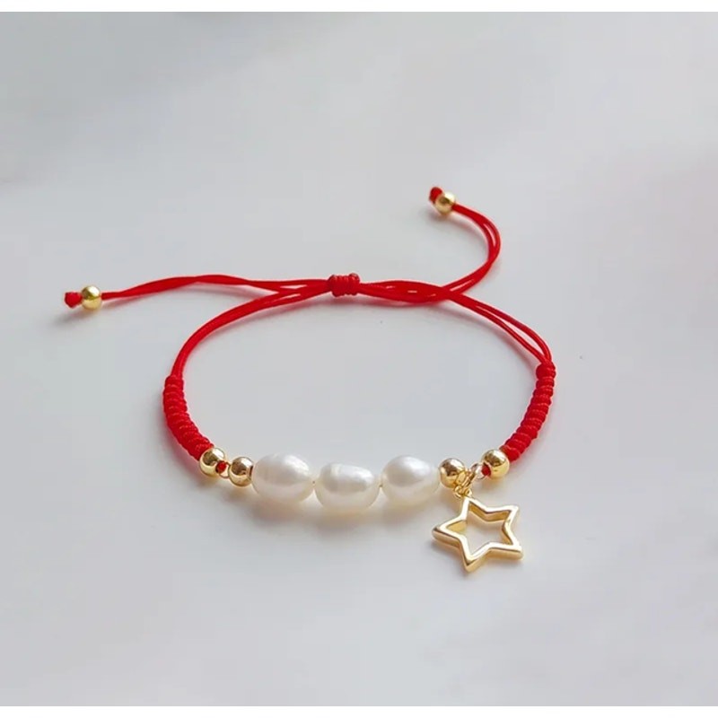 Set of Four Style knitting Rope Clay Knitting Women’s Bracelets. Adjustable