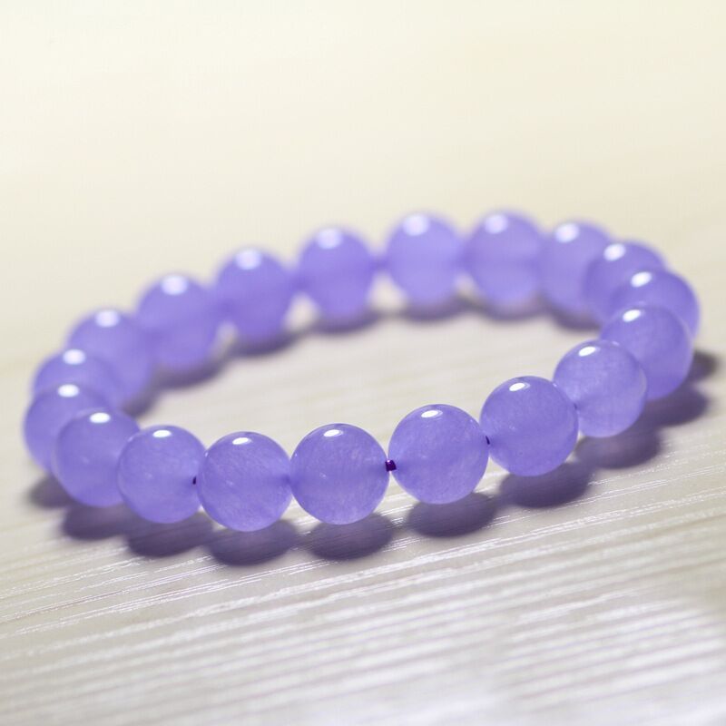 Hot 6mm 8mm 10mm 12mm Multicolor Gemstones Round Beads Bangle Bracelet 7.5-8.5”