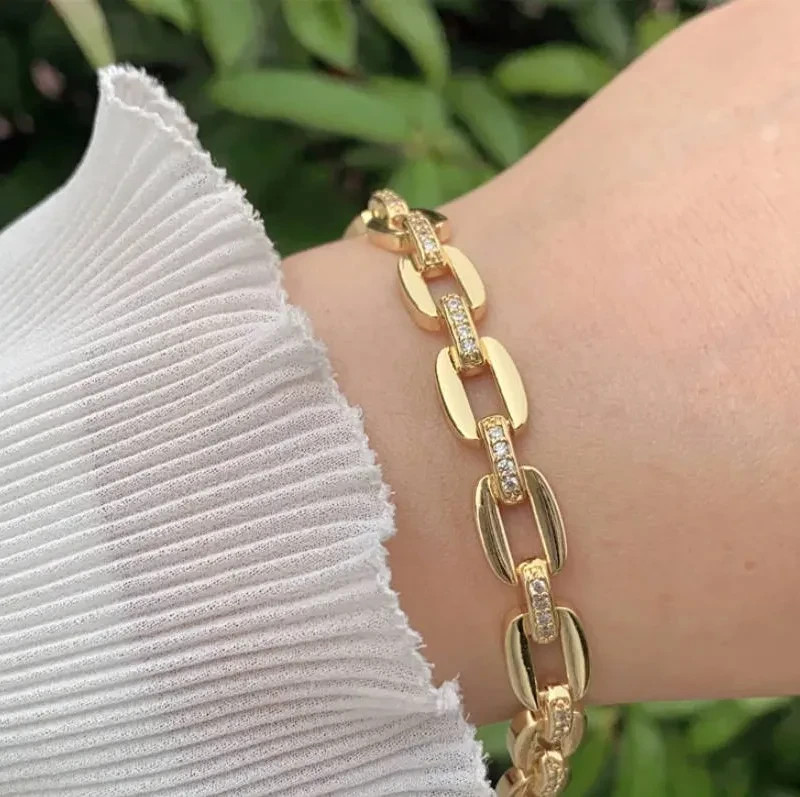 Ladies Designer Fashion Zircon Costume Bracelet 3 Styles