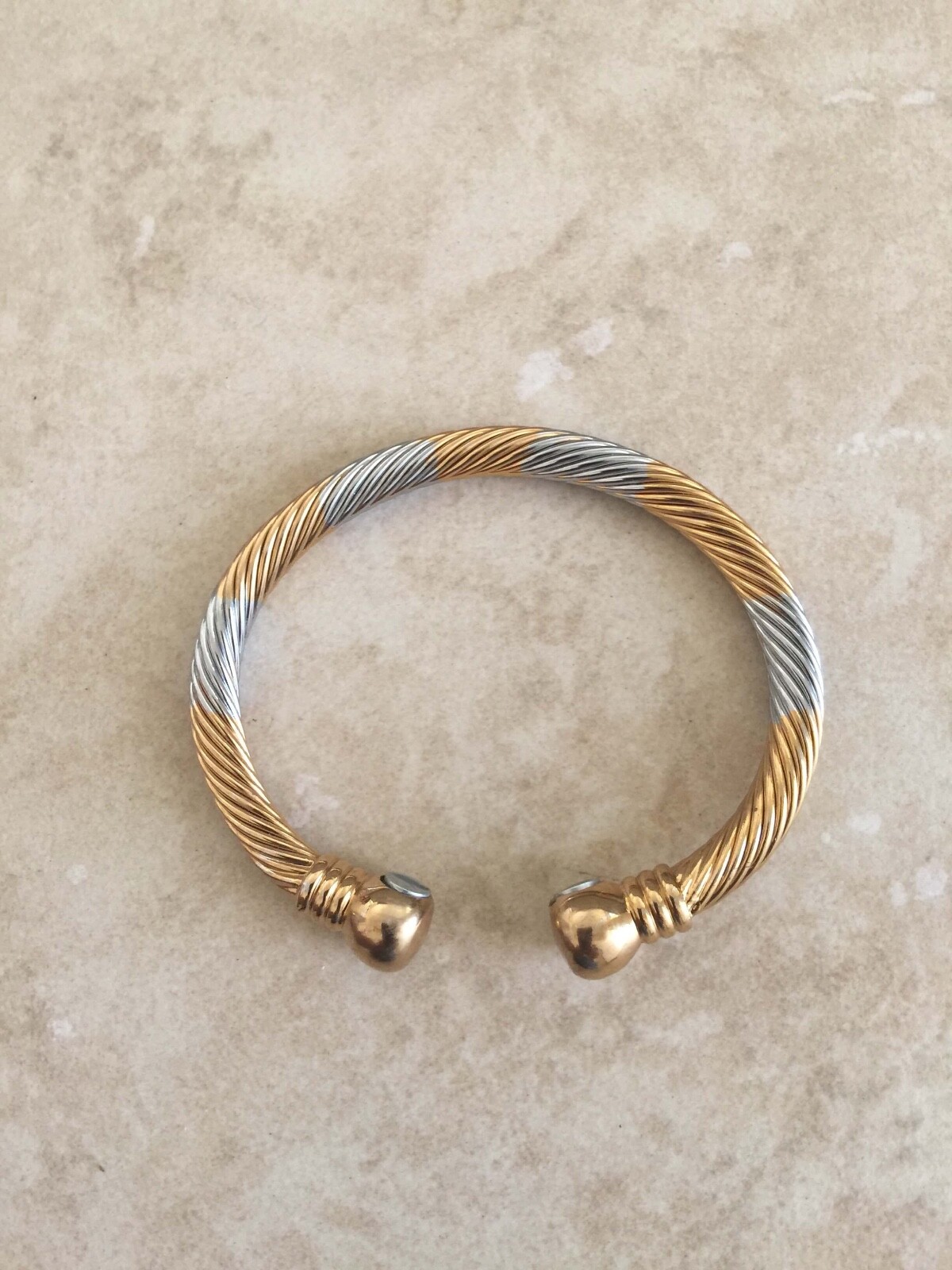 Copper Magnetic Therapy Bangle Balance Energy Stress Arthritis Pain Relief Golf