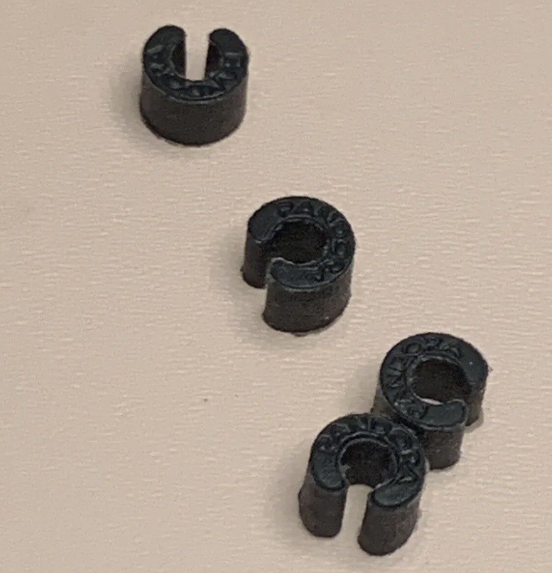 4pcs Pandora Silicon Rubber Clip Stoppers Lock 100% Authentic&New From US Store