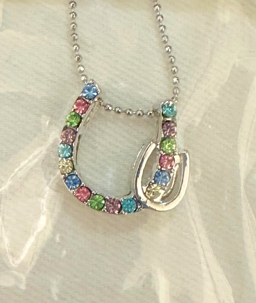 New 20pcs Lot Crystal Charm Pendant Necklaces Jewelry #245 Top Quality