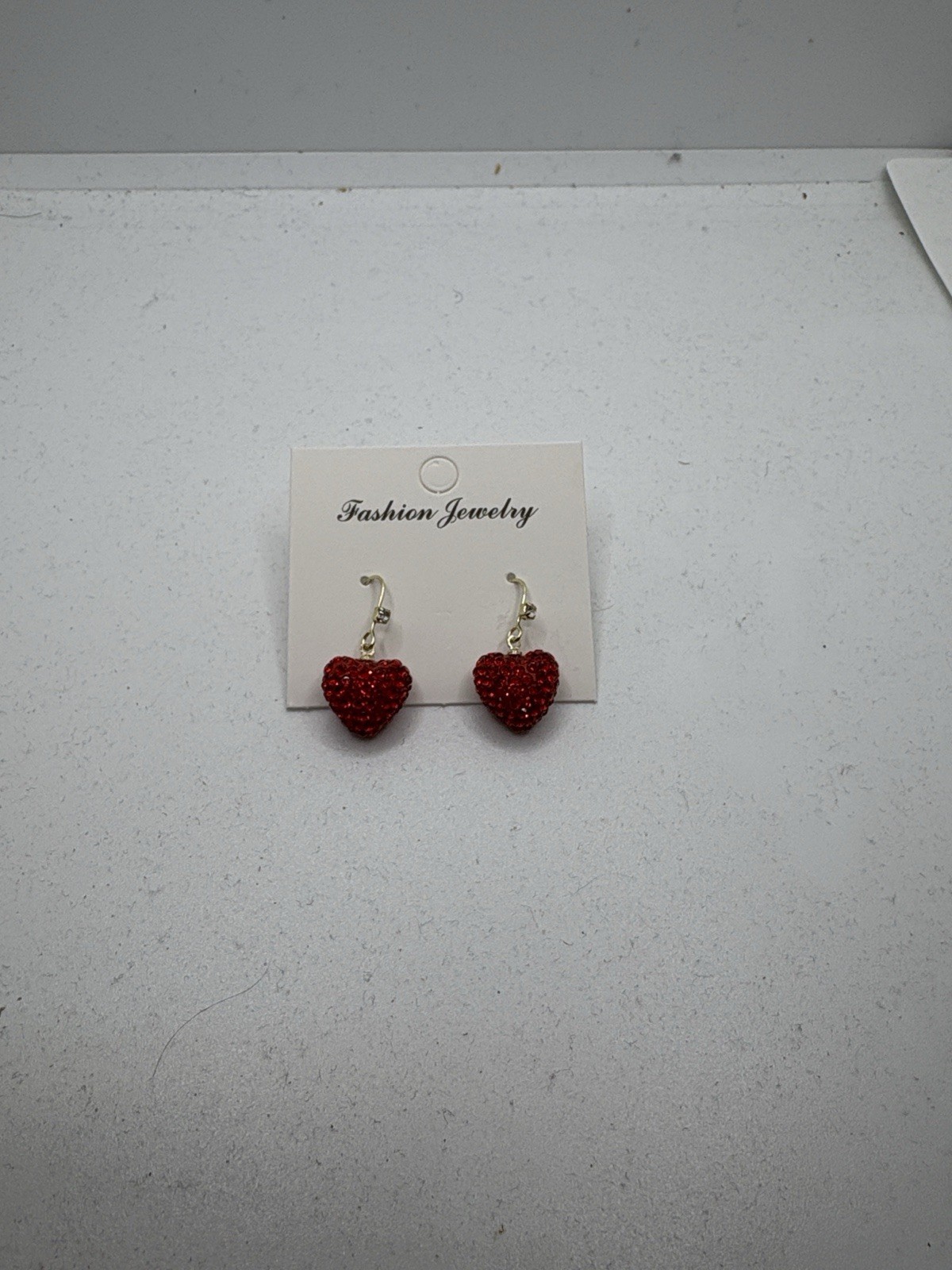 Valentine Heart Dangle Earrings