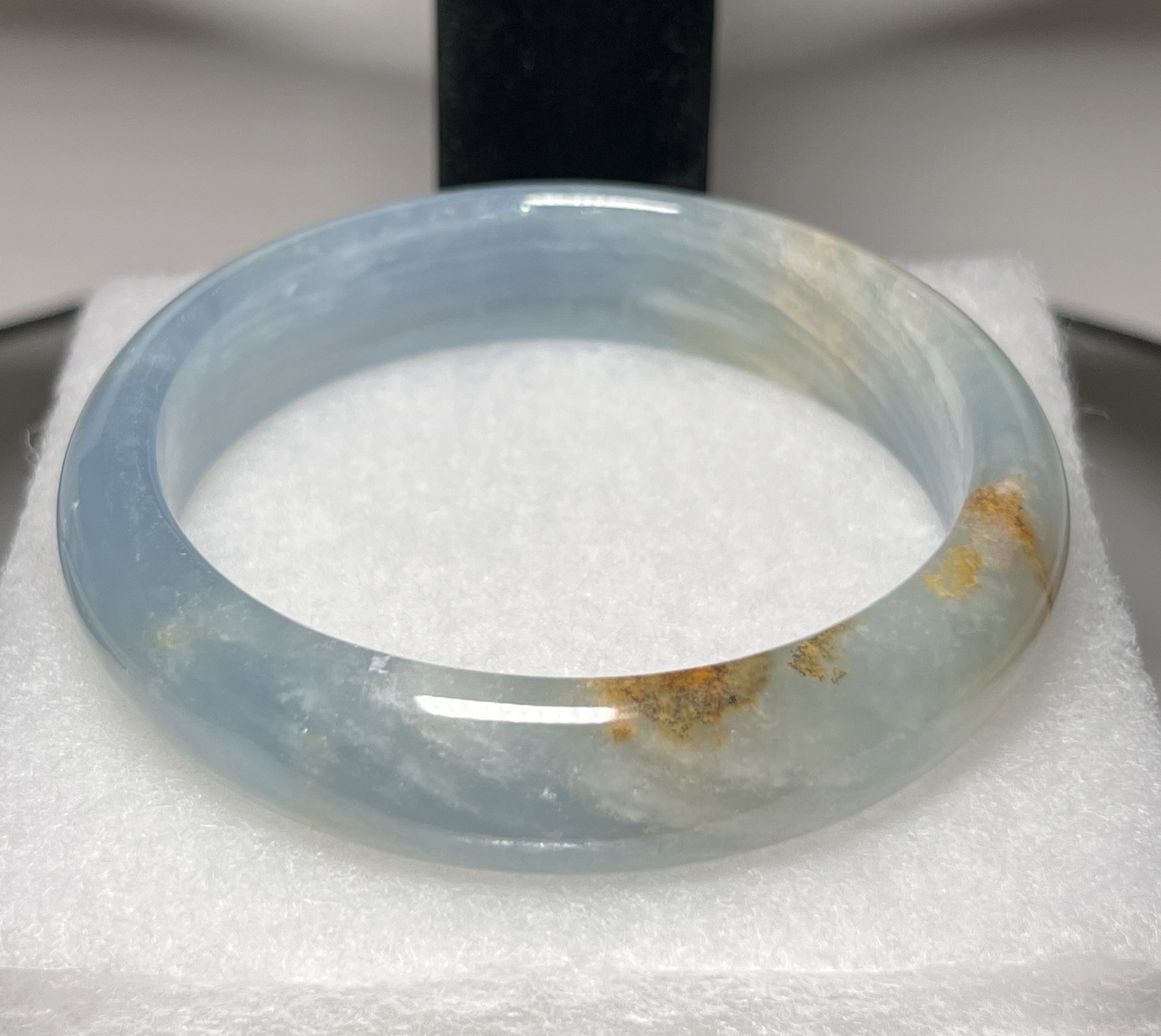 Blue Onyx Bangle Inner Diameter Size 61mm See Pics