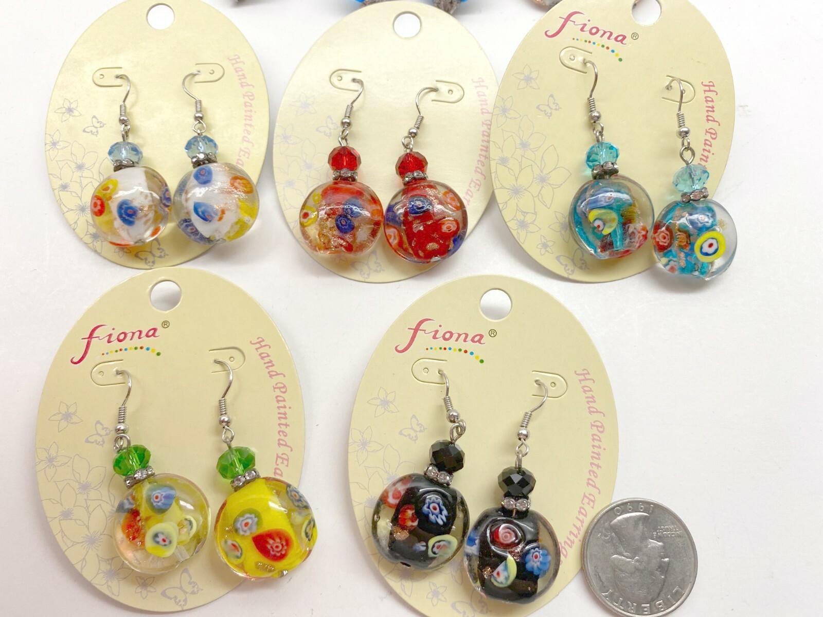 Milifore Earrings Dangle Earrings Wholesale Lot 20 pcs Mix Style Beaded