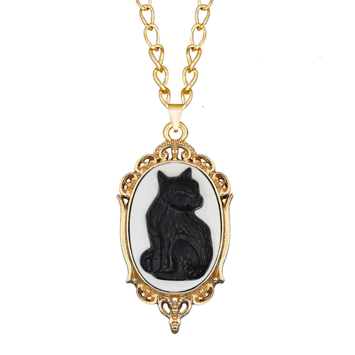 Wholesale Lot 10 pcs Animal Cameo Necklace Set Victoria Pendant Assorted Jewelry