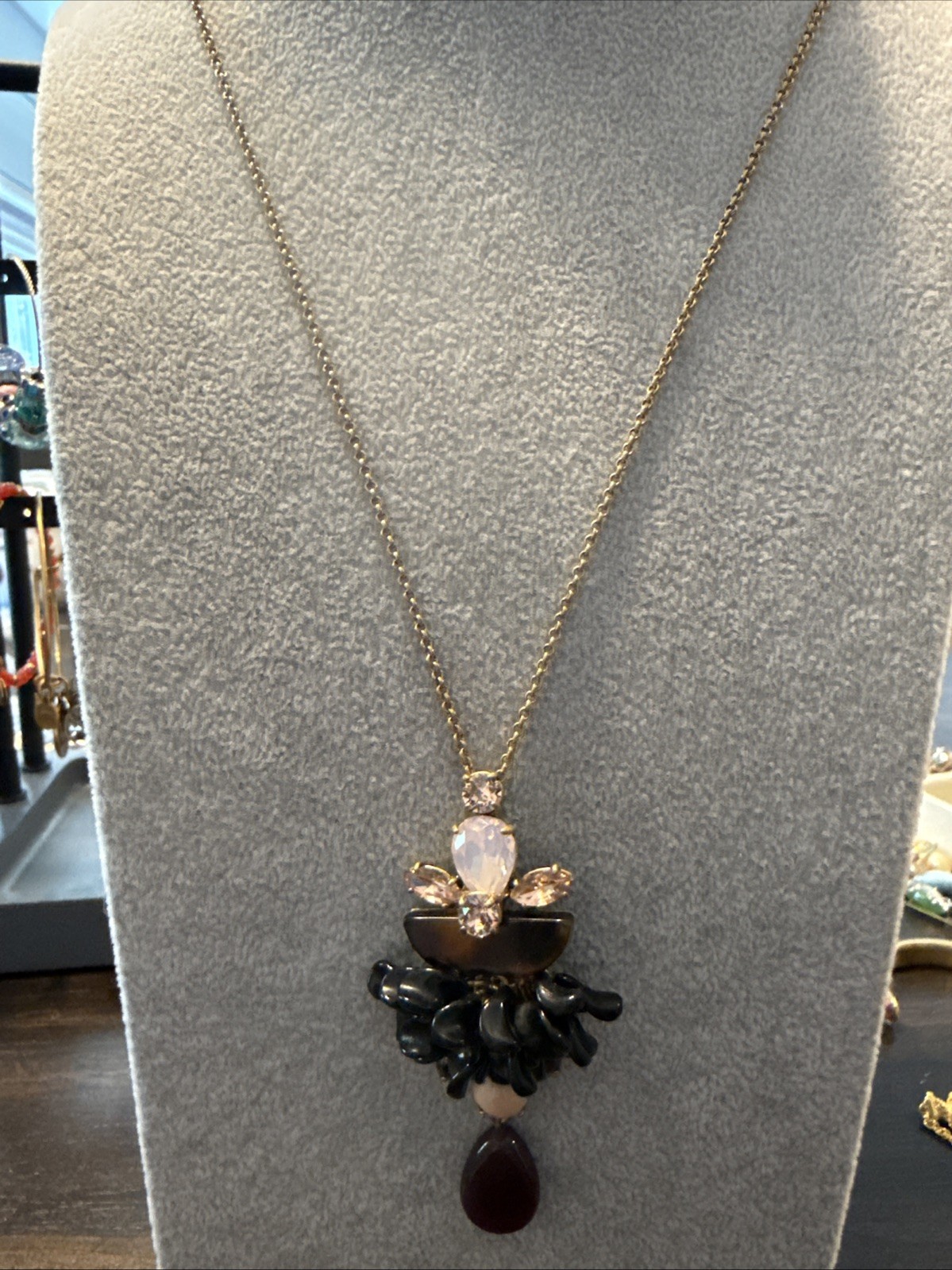 J Crew 30” Statement Pendant