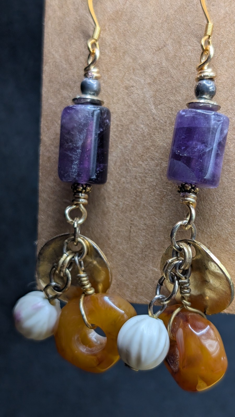 Women’s Fashion Statement Boho Unique Beaded Drop Hook Earrings