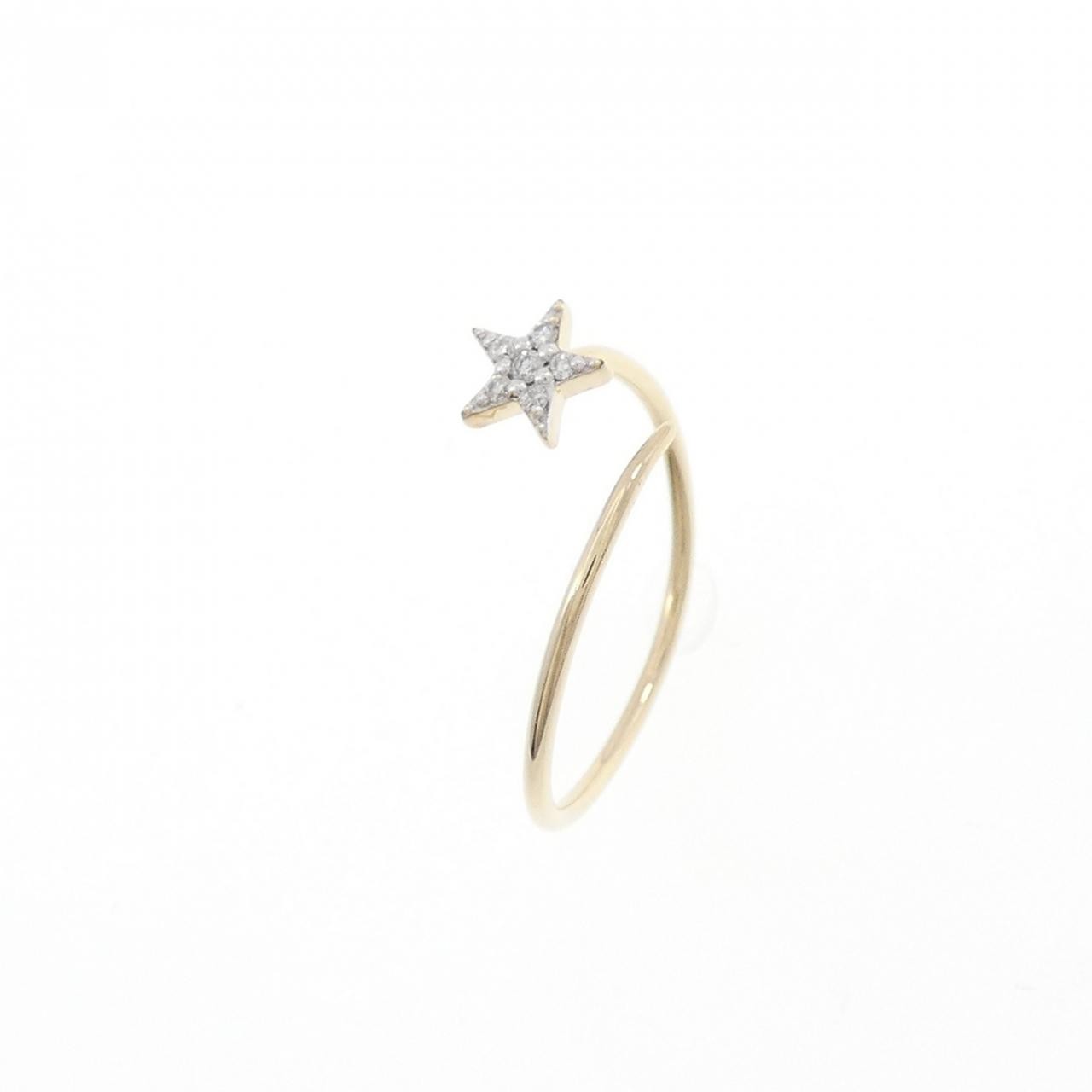 Authentic Ete Star Diamond Pierce (Single Earring) #260-006-496-4324