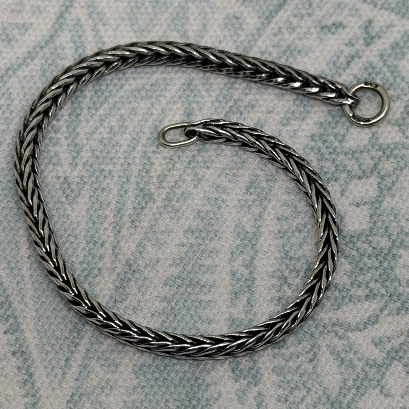 Authentic Trollbeads Bracelet 7.1 inch/18 cm (Actual size 6.25 inch/16 cm)
