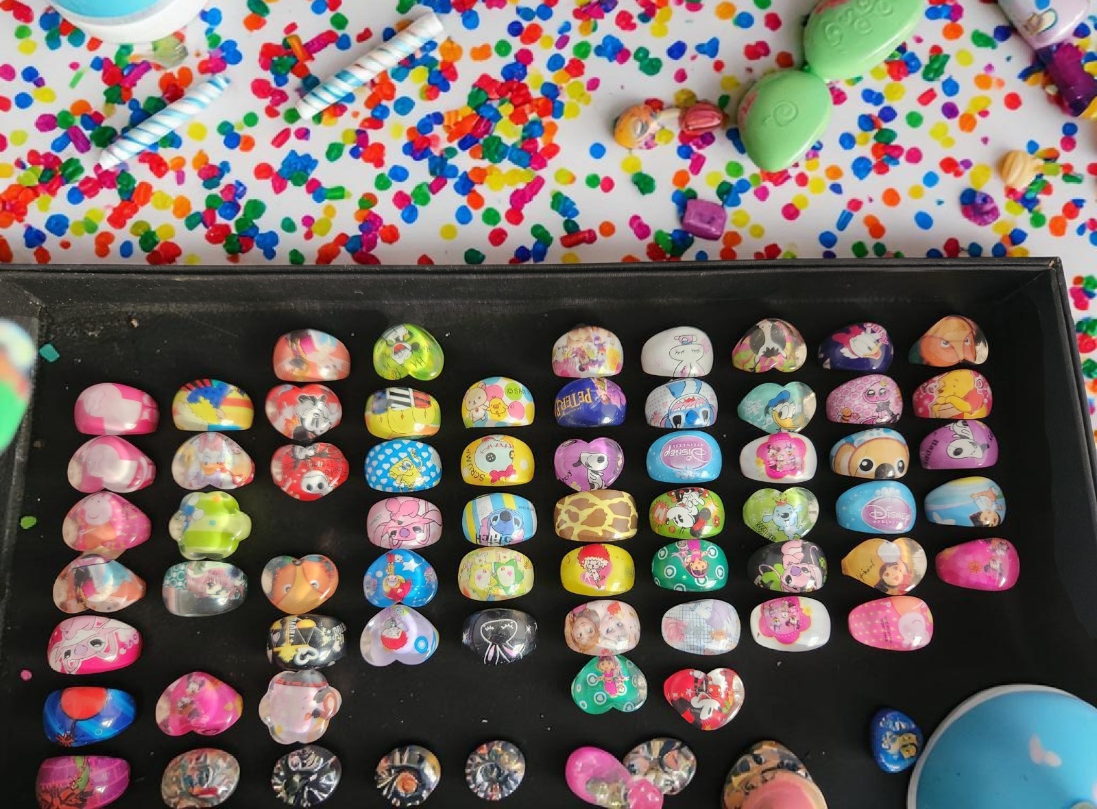 1 pcs Mixed Fashion Resin Child Kid’s Cartoon party gift Jewelry