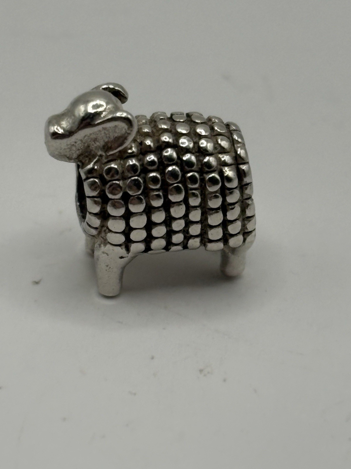 TROLLBEADS AUTHENTIC STERLING SILVER LAMB SHEEP Easter Spring Bead Charm!