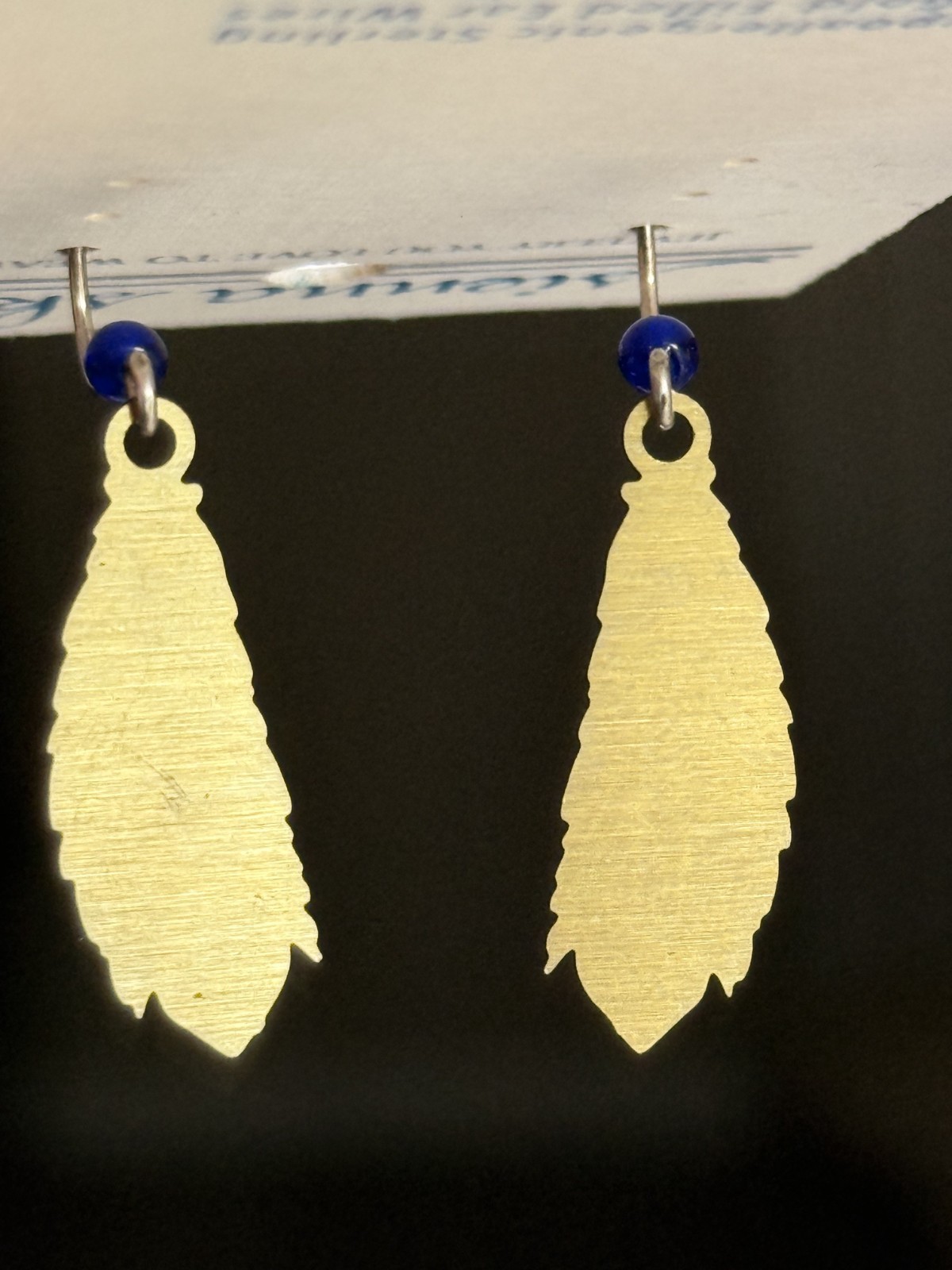 COLORFUL FEATHER Hypo-Allergenic Earrings, Silver Plated, by Sienna Sky