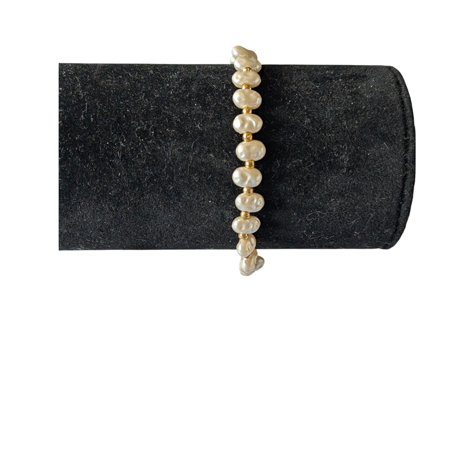 Elastic Freshwater Baroque Pearls Stretch Bracelet