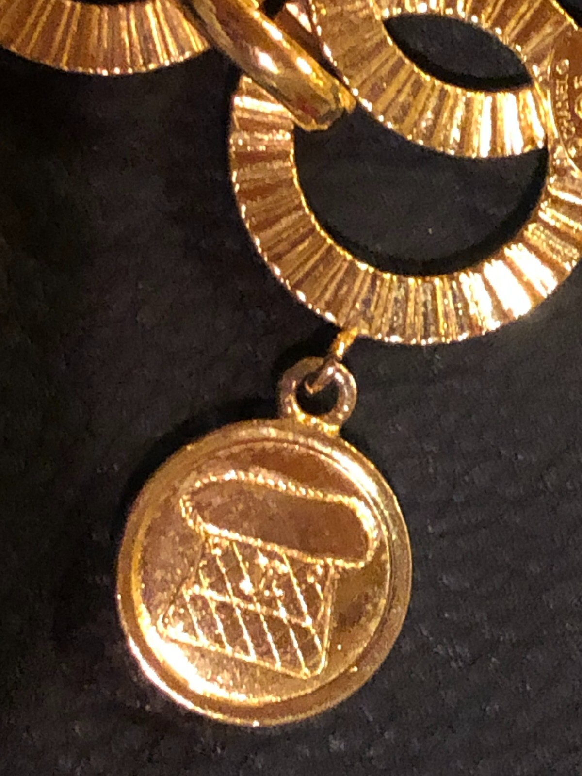 CHANEL Bracelet Bangle AUTH Coco CC Mark Vintage Rare Coin Medal Gold icon 25 FS