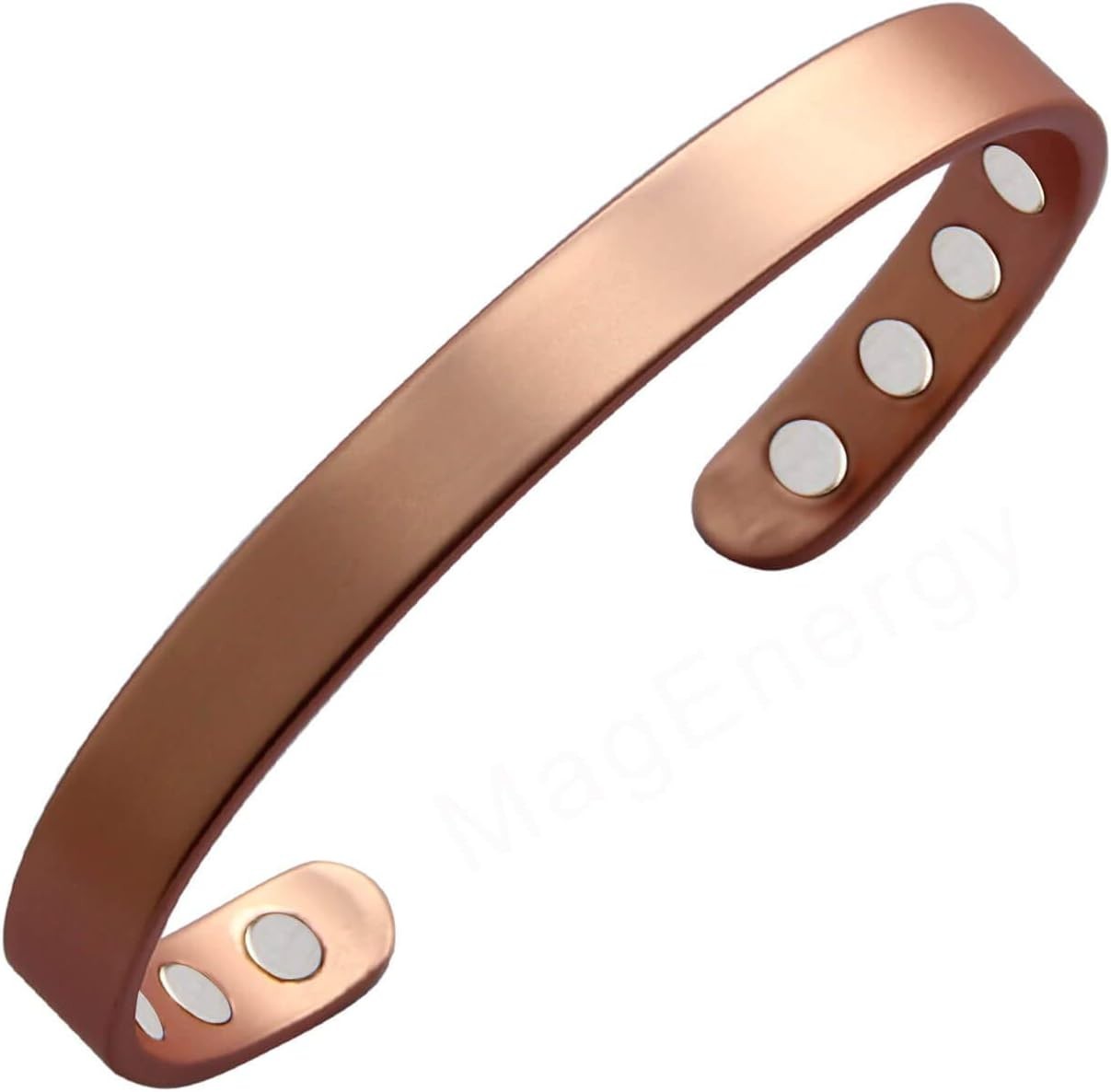 Copper Bracelet for Men and Women, 99.9% Pure Copper Magnetic Bangle with 8pc…