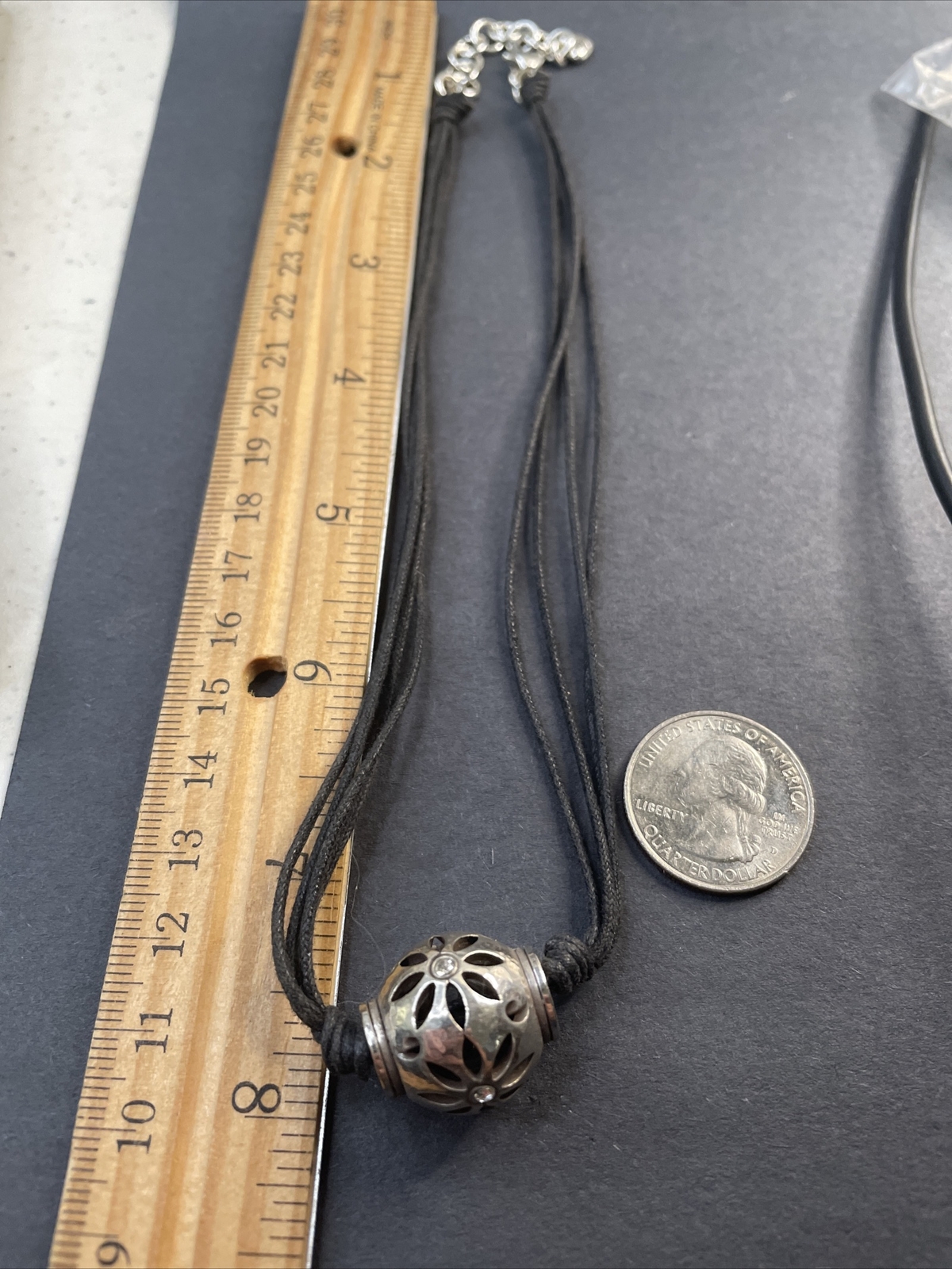 Brighton Trade Winds Necklace With Rhinestones