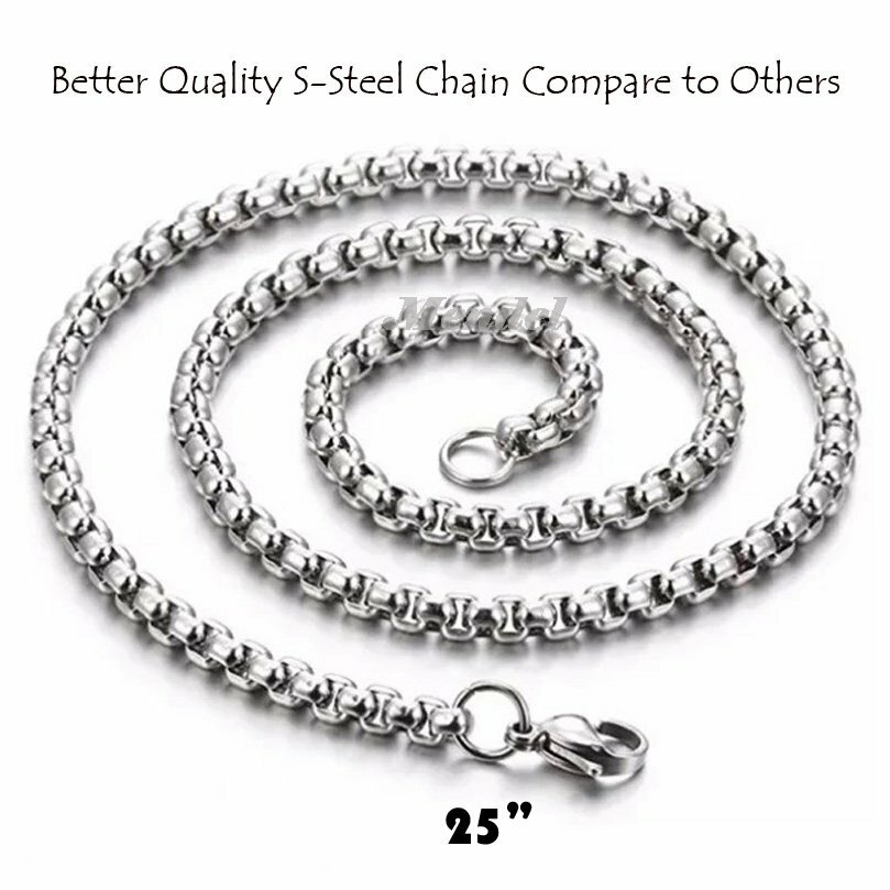 MENDEL Mens Stainless Steel Nordic Norse Viking Odin Shield Pendant Necklace Men