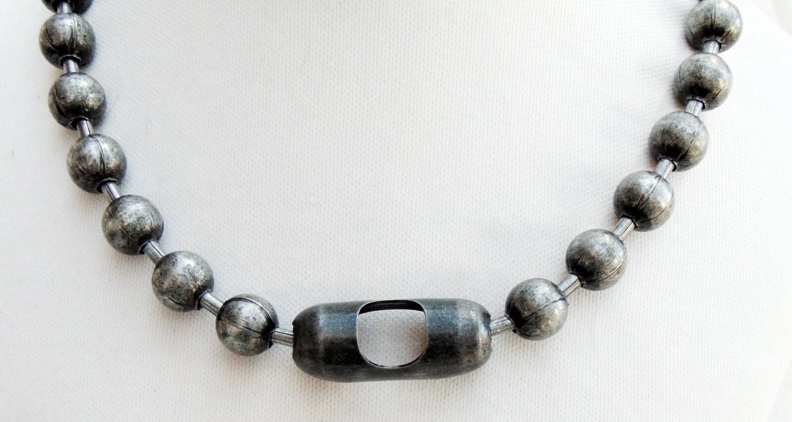 12mm CHUNKY BALL Chain Necklace NEW Colors ~ Dungeon, Medieval Brass, Mystic Red