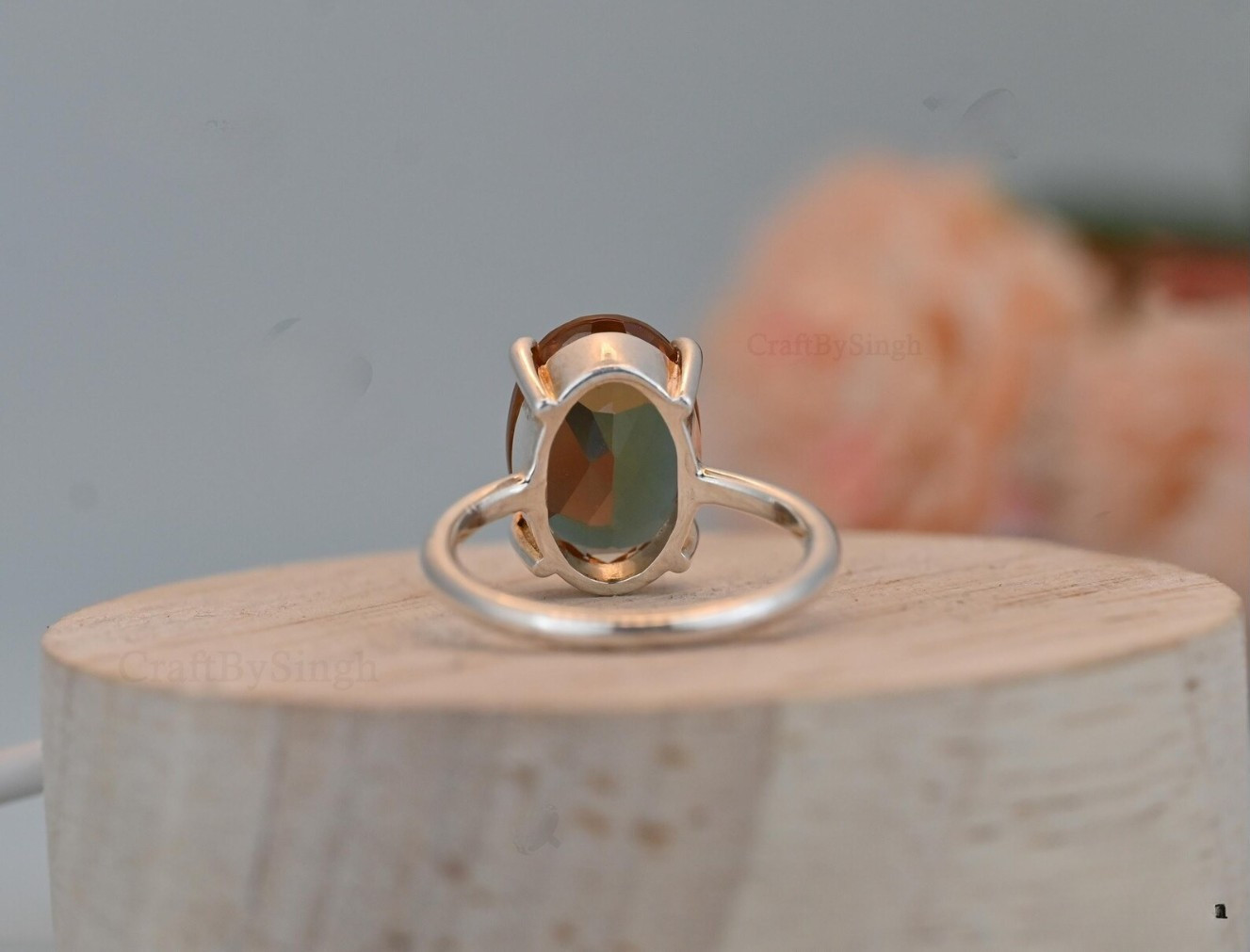 Certified 10x 14 mm Natural Zultanite oval Gemstone Ring – Crafted 925 Silver