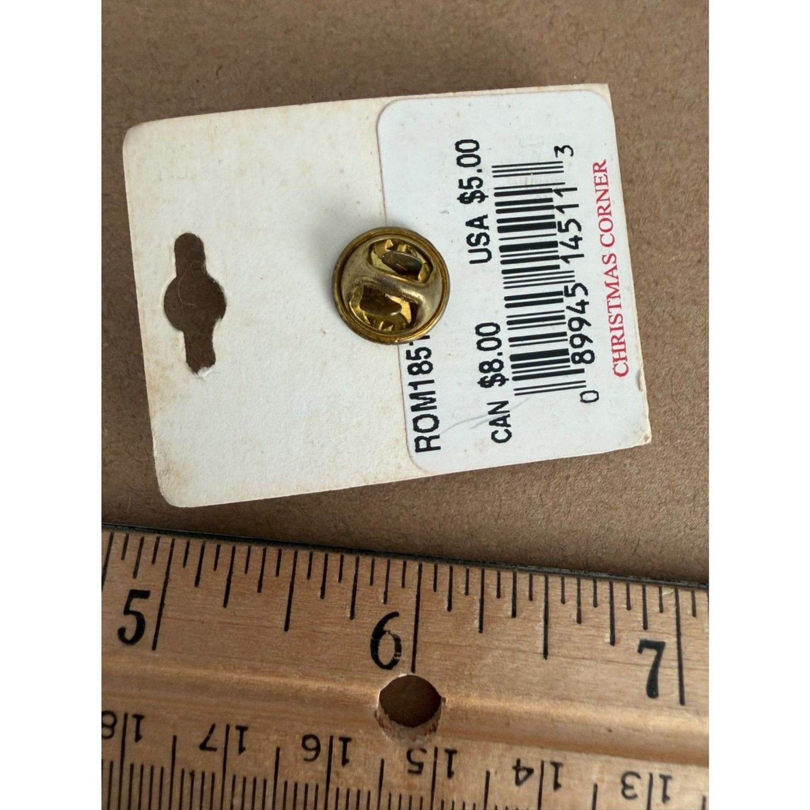 Heavens love november topaz angle heart pin by Roman inc