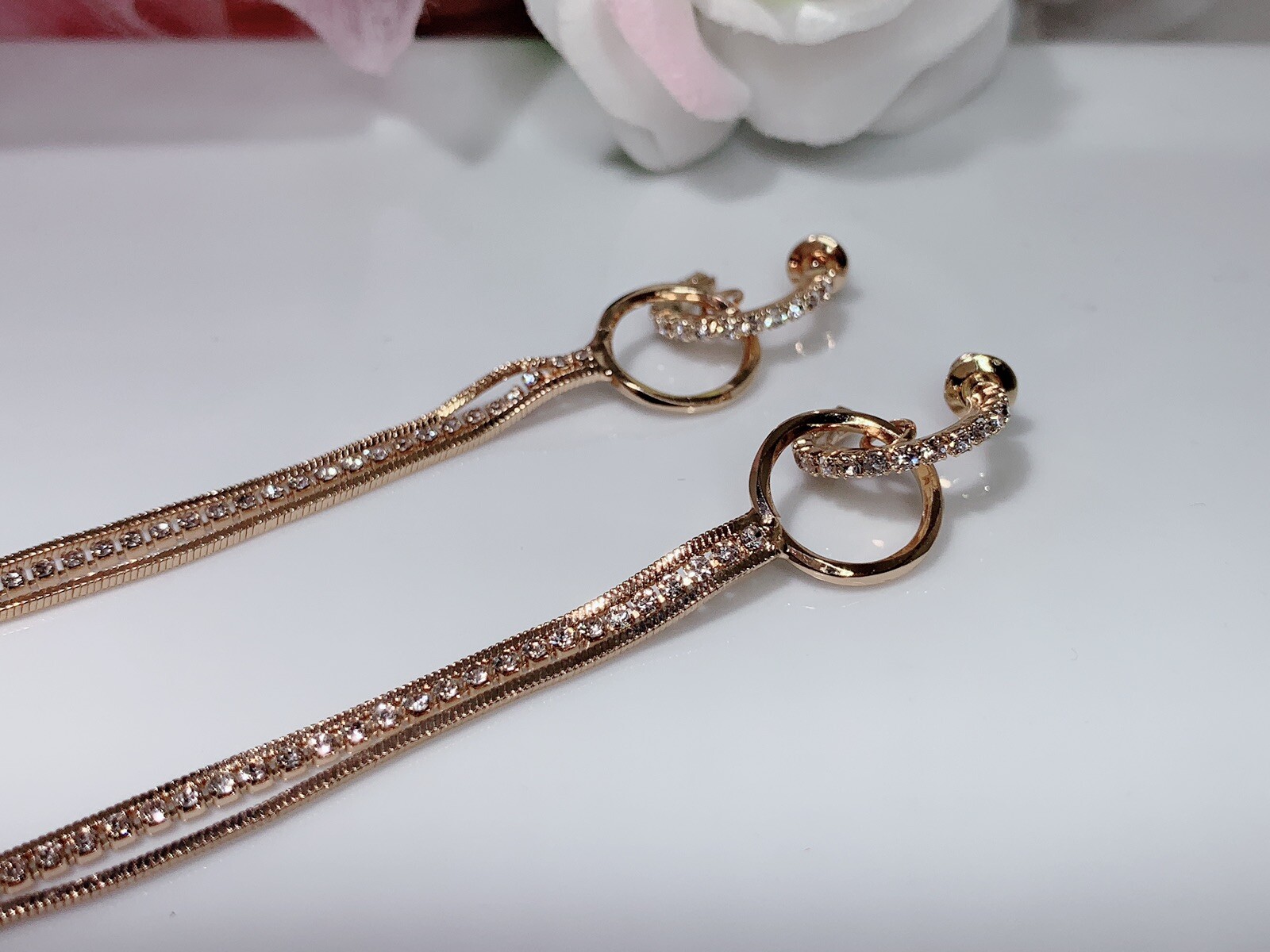 Long Dangle earring, Gold earring, Silver earring, Party earring, Earrings