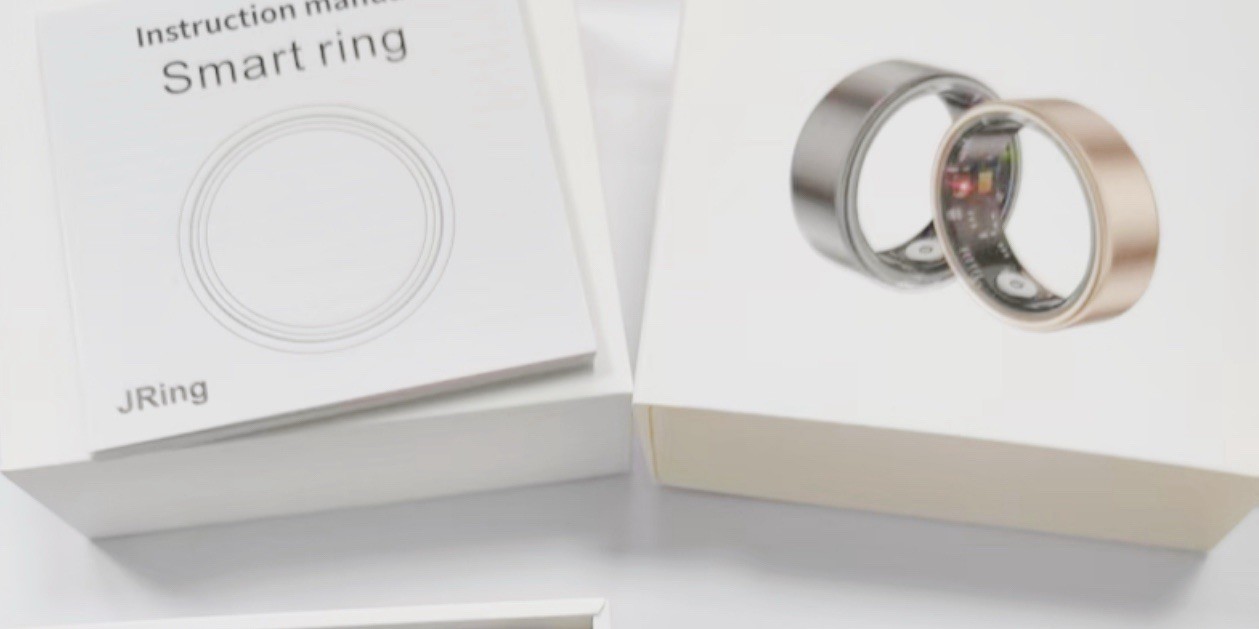 Smart Ring IP68 Waterproof Blood Oxygen Heart Rate Sleep Monitor Fitness Tracker