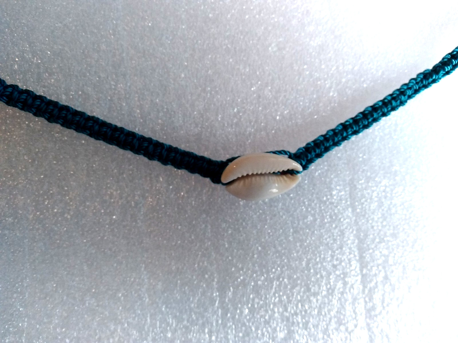 Real Cowrie Shell Pendant Necklace 18″ Boho Women’s Jewelry US Seller Gift