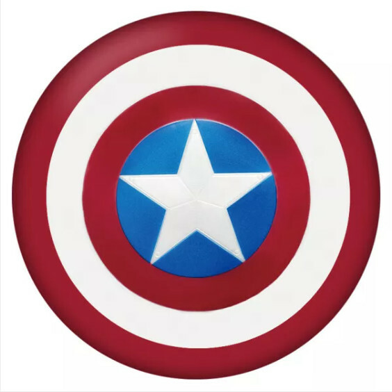 Snap Jewelry Captain America Enamel 18-20mm Fits Ginger Style Charms Accessories