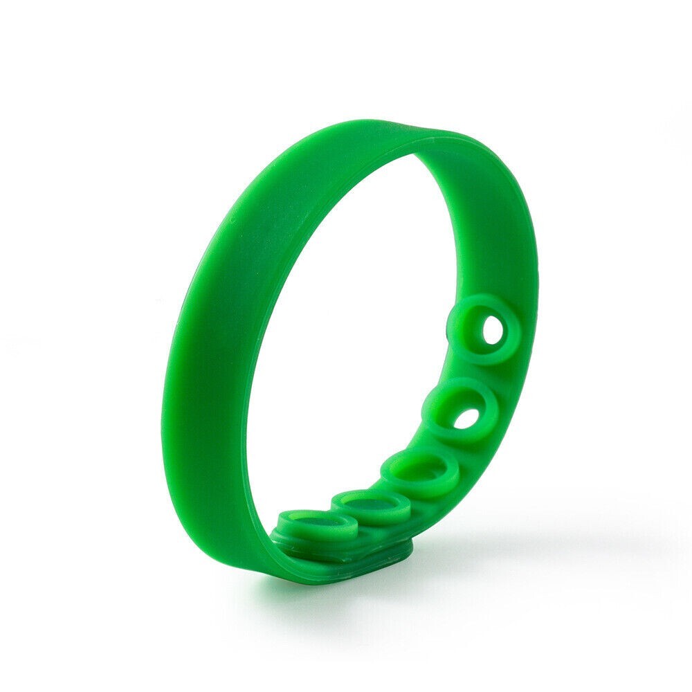 Custom Adjustable Silicone Wristbands Personalize Rubber Bracelets Events Gifts