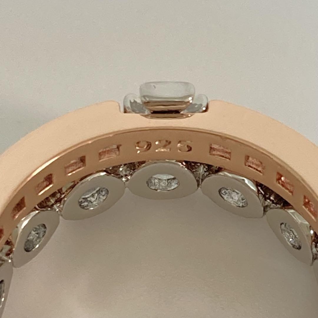 Vivienne Westwood Ring Size 6.5-7 Combination Silver Pink Gold NO BOX