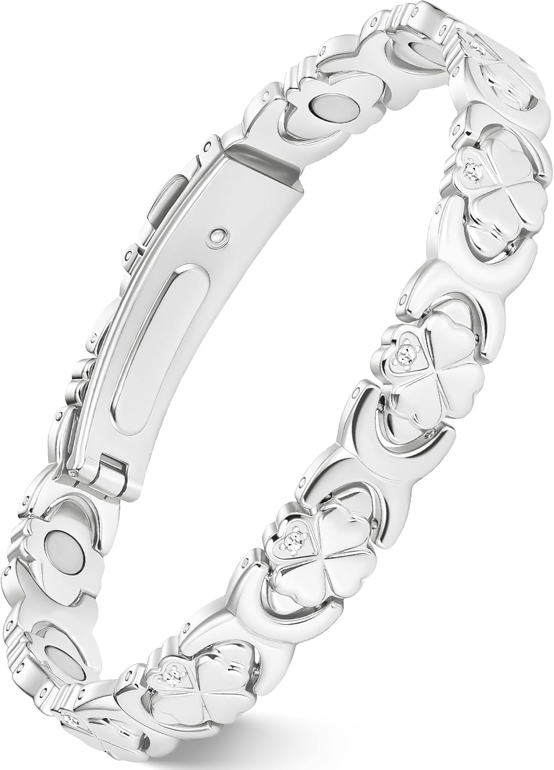 Feraco Pure Copper Bracelets for Women, Ultra Strength Magnetic Bracelet for Wom