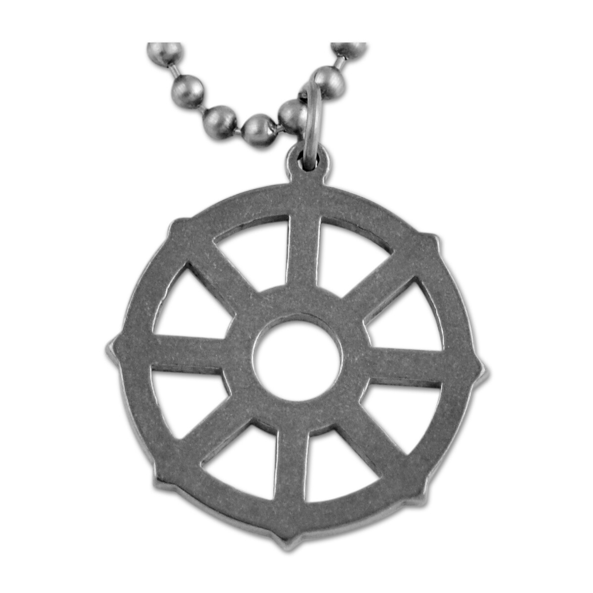 Buddhist Wheel Necklace – [1” Diameter]