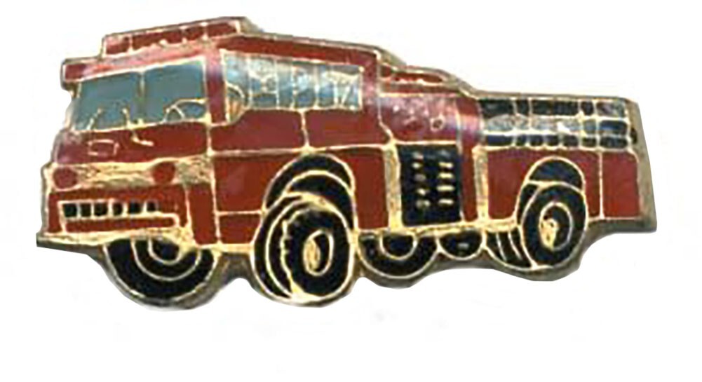 Fire Truck Bike Motorcycle Hat Cap Lapel Pin HP1670