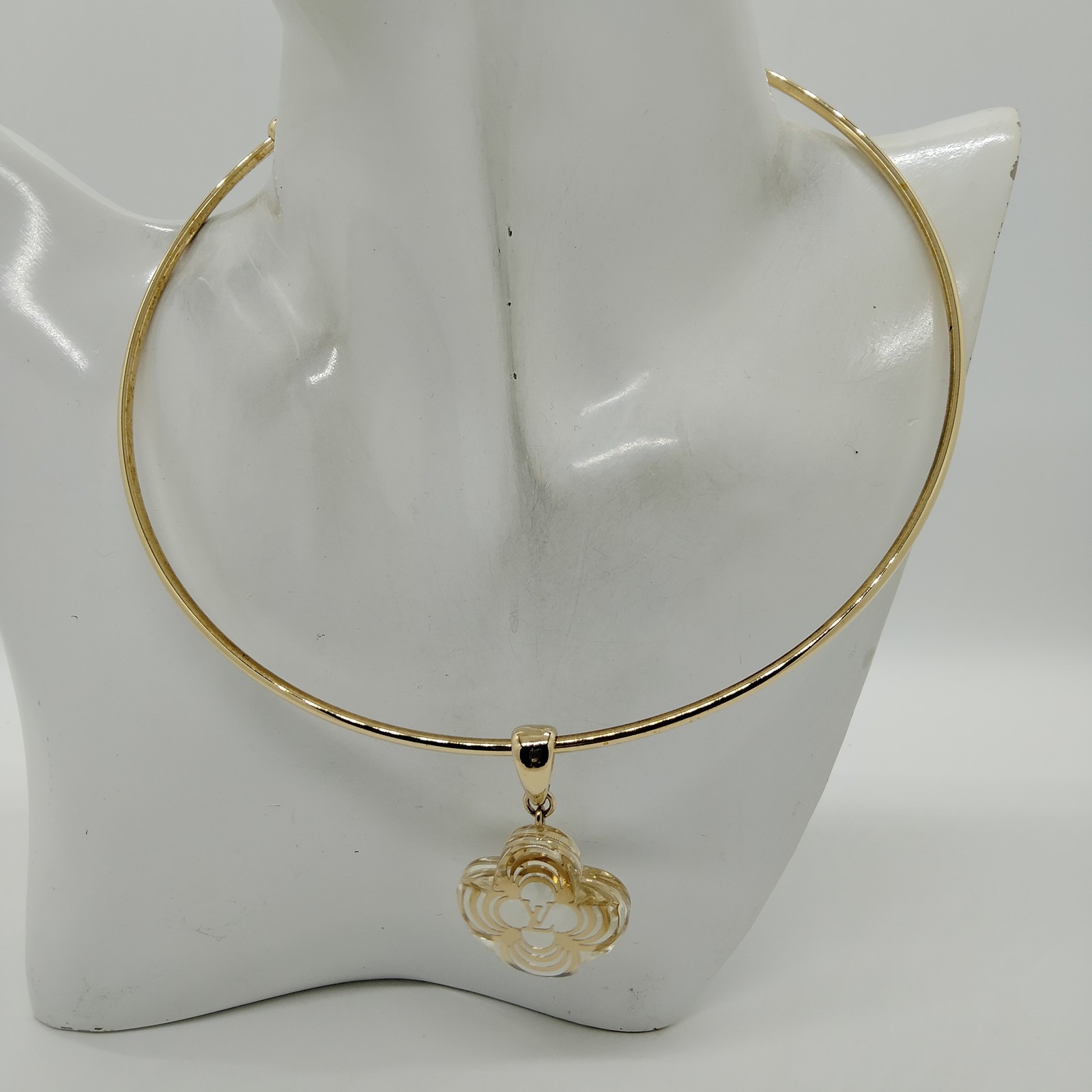 Louis Vuitton Choker Gold Clear 3286095