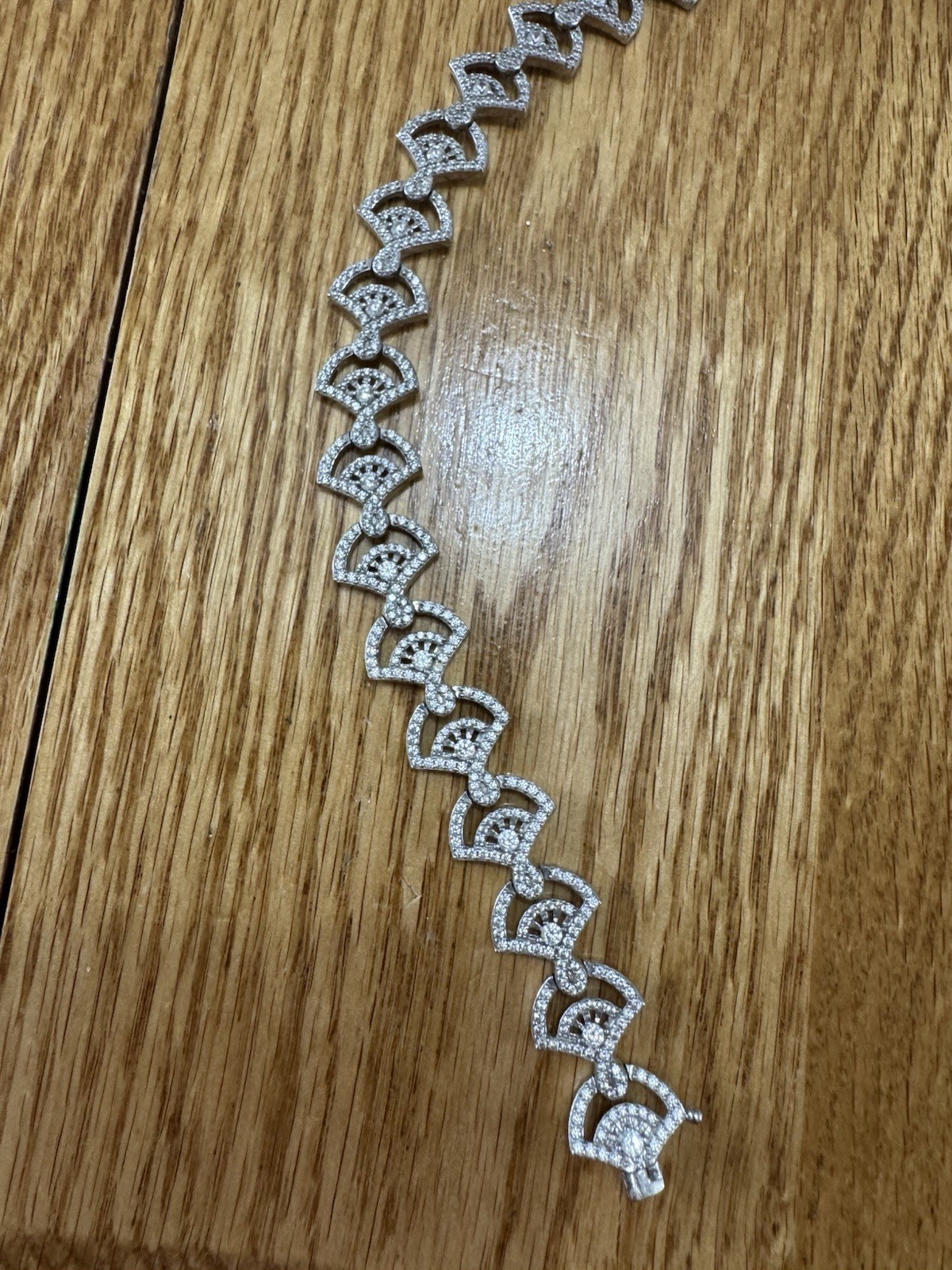 Tova Cz Tennis Bracelet 8 Inch