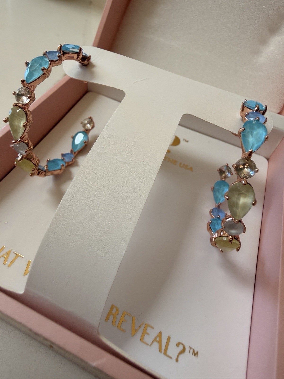 Haute departure jewel Candy Capri Rose Gold Earrings